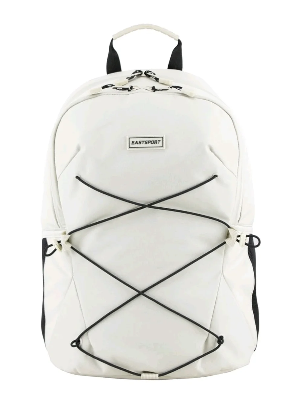 Eastsport White Backpack with Bungee Cord